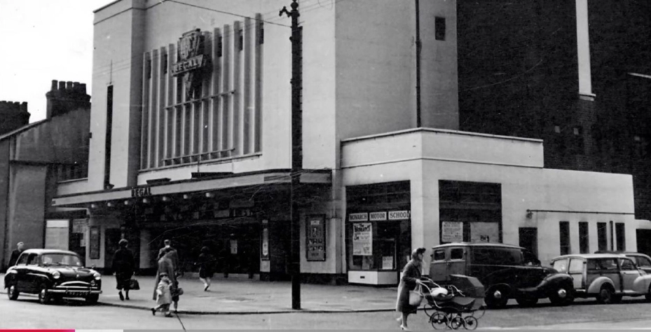 Regal Cinema opened in 1937. Corner shop used to be Driving school.